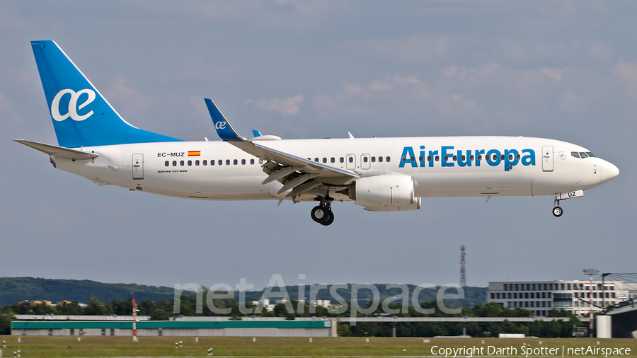 Air Europa Boeing 737-85P (EC-MUZ) | Photo 361805