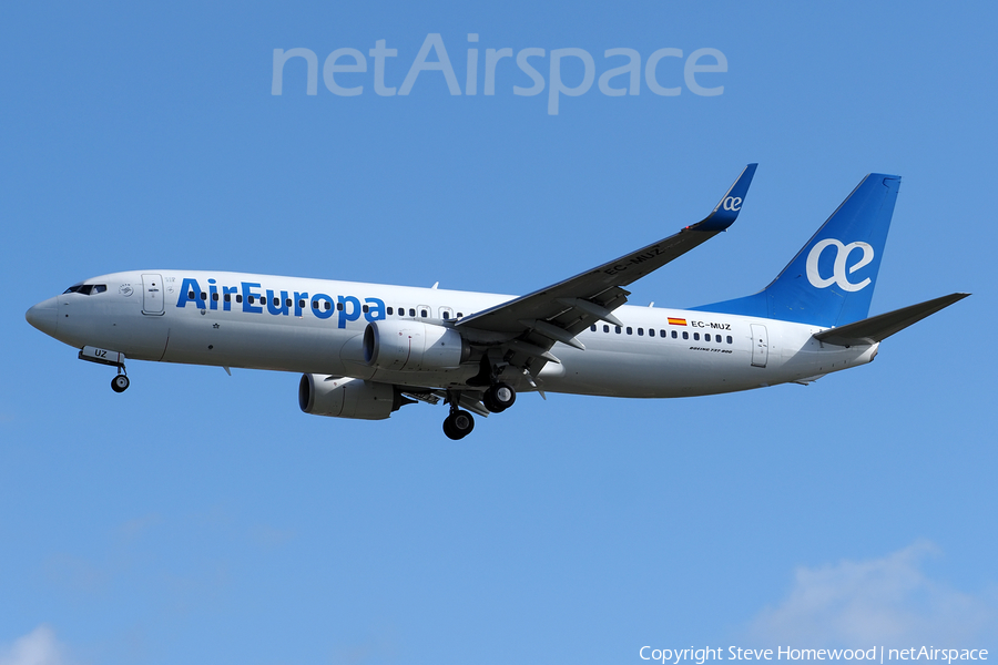 Air Europa Boeing 737-85P (EC-MUZ) | Photo 534769