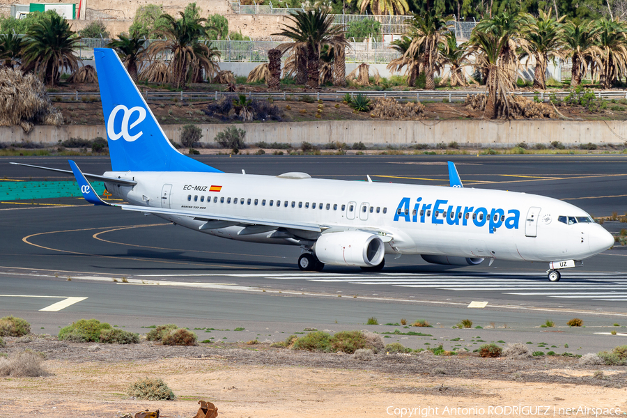 Air Europa Boeing 737-85P (EC-MUZ) | Photo 421269