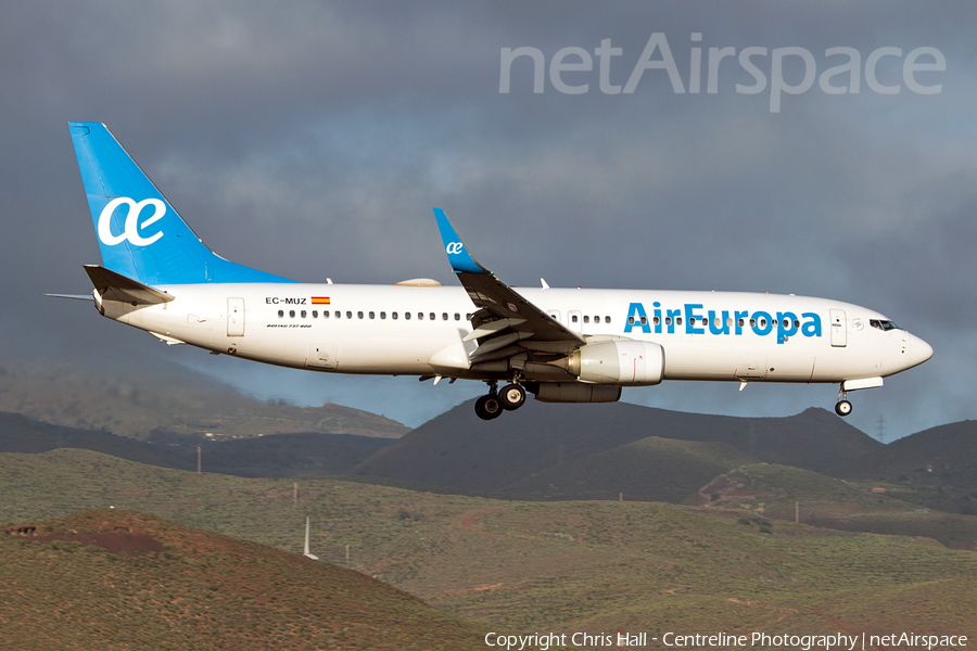 Air Europa Boeing 737-85P (EC-MUZ) | Photo 541368