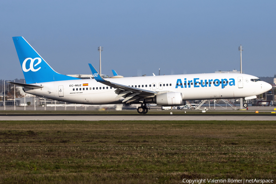 Air Europa Boeing 737-85P (EC-MUZ) | Photo 538666