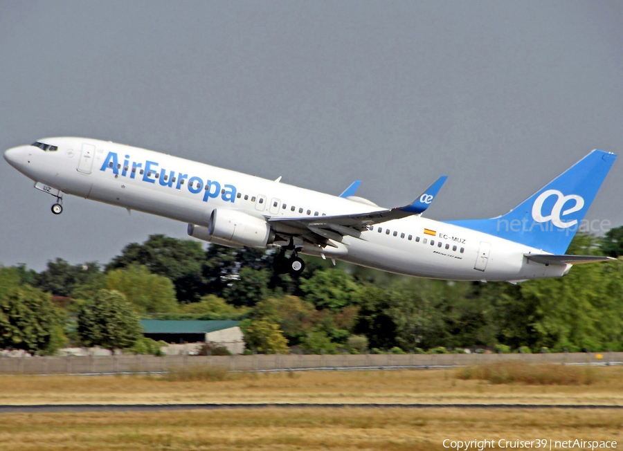 Air Europa Boeing 737-85P (EC-MUZ) | Photo 375163