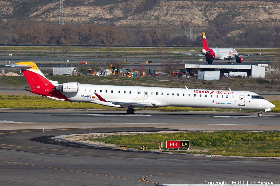 Iberia Regional (Air Nostrum) Bombardier CRJ-1000 (EC-MVC) | Photo 375029