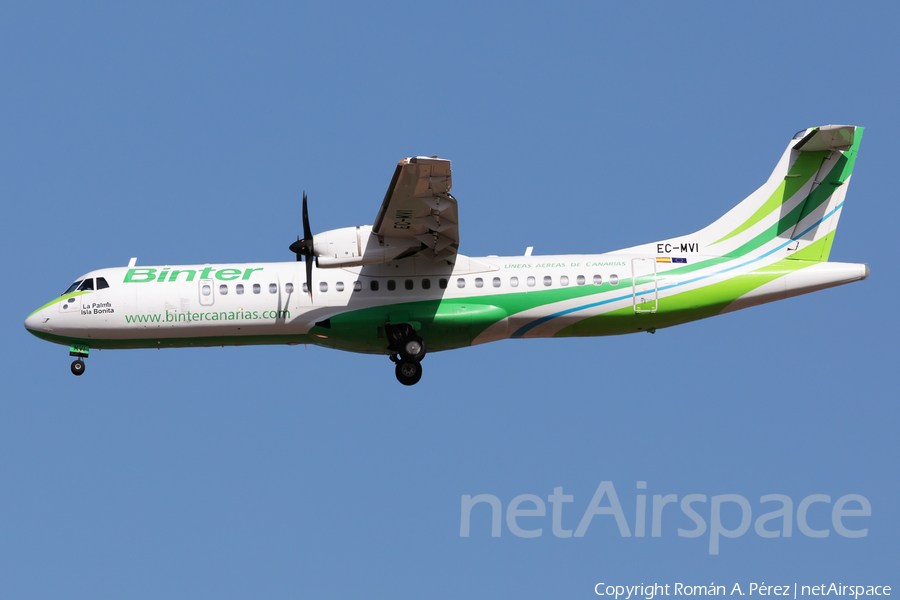 Binter Canarias ATR 72-600 (EC-MVI) | Photo 564613