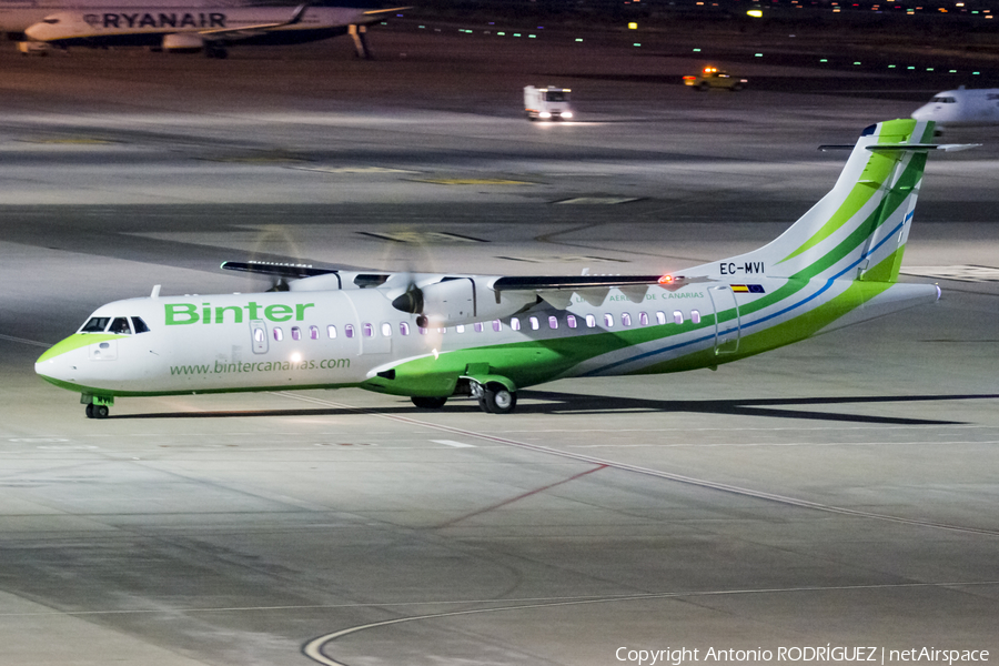 Binter Canarias ATR 72-600 (EC-MVI) | Photo 224685