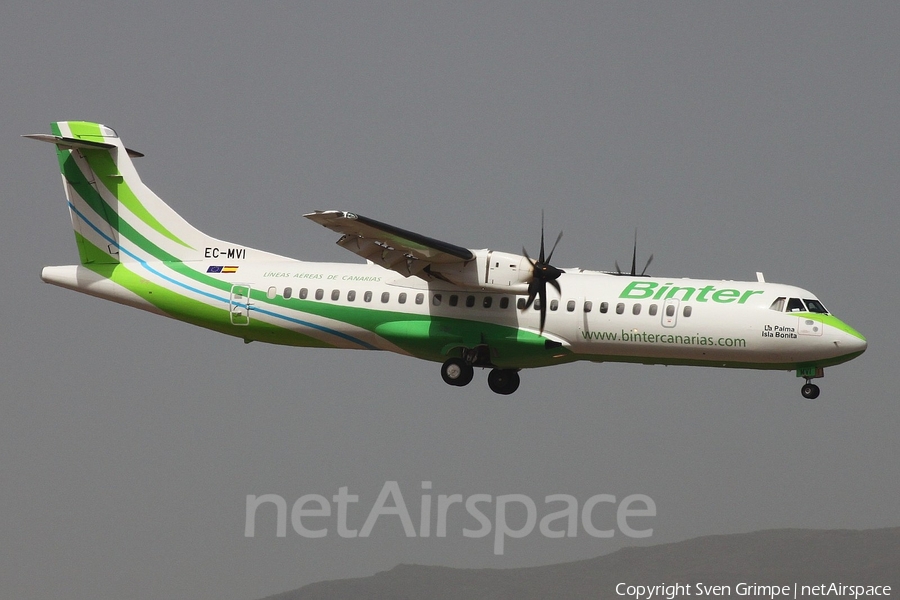 Binter Canarias ATR 72-600 (EC-MVI) | Photo 237134