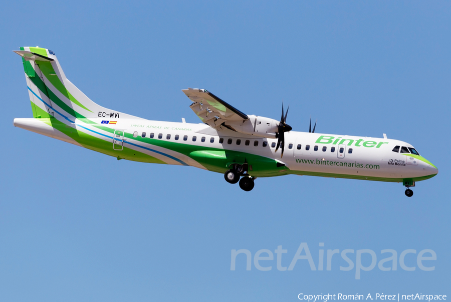 Binter Canarias ATR 72-600 (EC-MVI) | Photo 309040