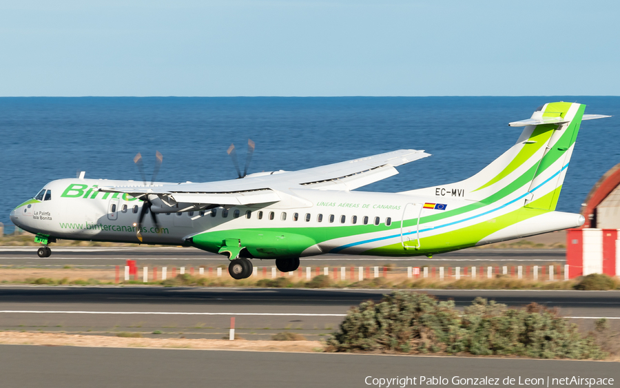Binter Canarias ATR 72-600 (EC-MVI) | Photo 340089