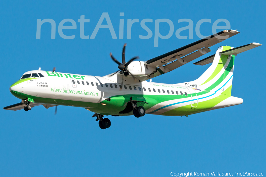 Binter Canarias ATR 72-600 (EC-MVI) | Photo 449591