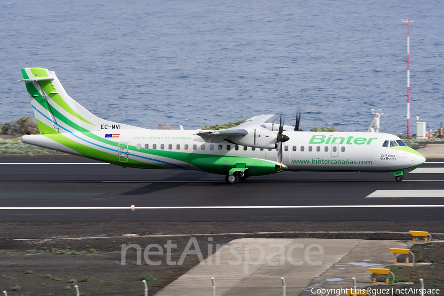 Binter Canarias ATR 72-600 (EC-MVI) | Photo 419606