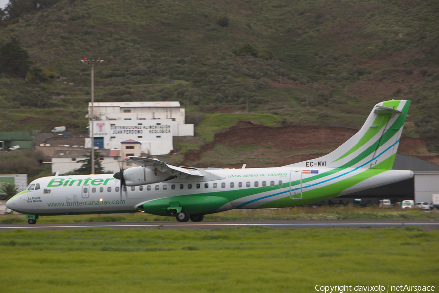 Binter Canarias ATR 72-600 (EC-MVI) | Photo 365379