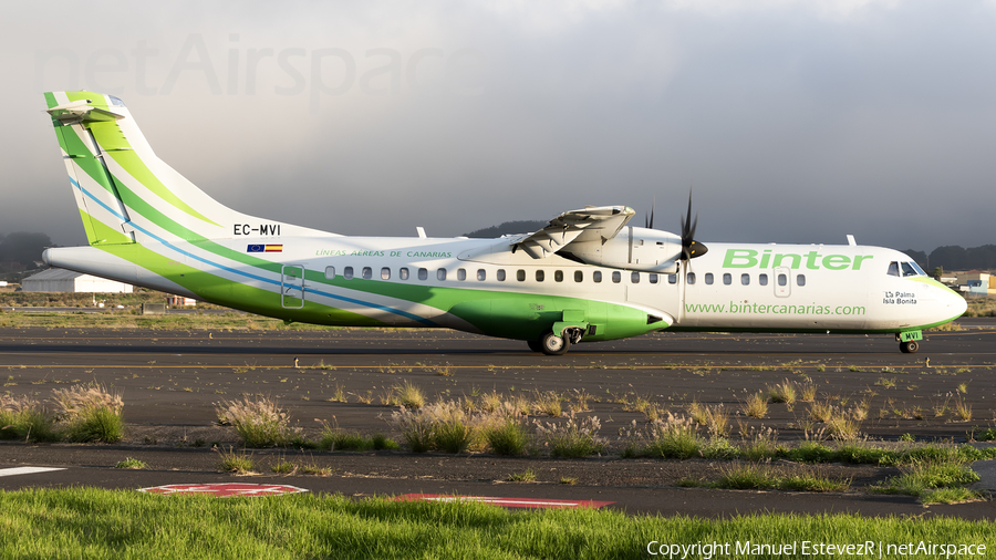 Binter Canarias ATR 72-600 (EC-MVI) | Photo 407655