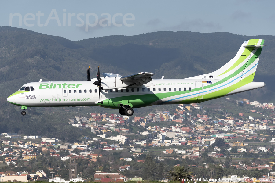 Binter Canarias ATR 72-600 (EC-MVI) | Photo 423558