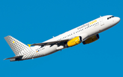 Vueling Airbus A320-232 (EC-MVM) at  Madrid - Barajas, Spain