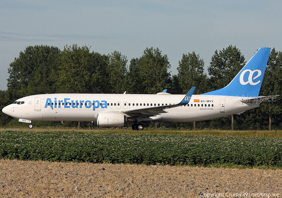 Air Europa Boeing 737-85P (EC-MVY) | Photo 407816