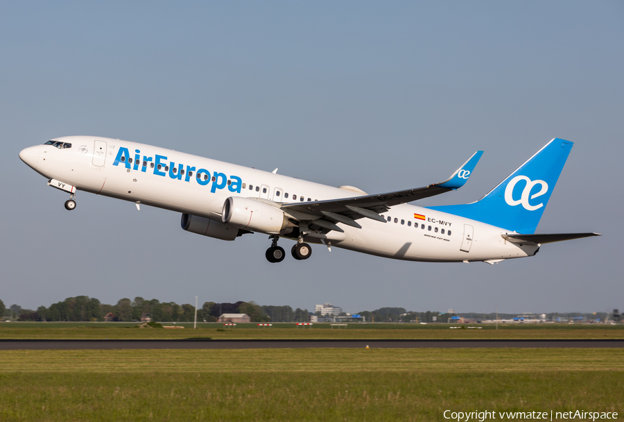 Air Europa Boeing 737-85P (EC-MVY) | Photo 508442