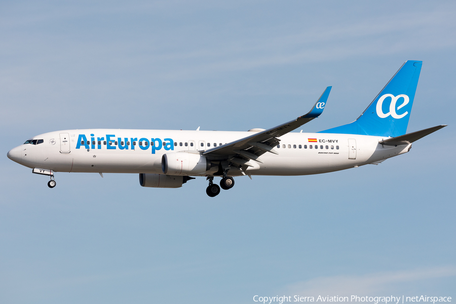 Air Europa Boeing 737-85P (EC-MVY) | Photo 512673