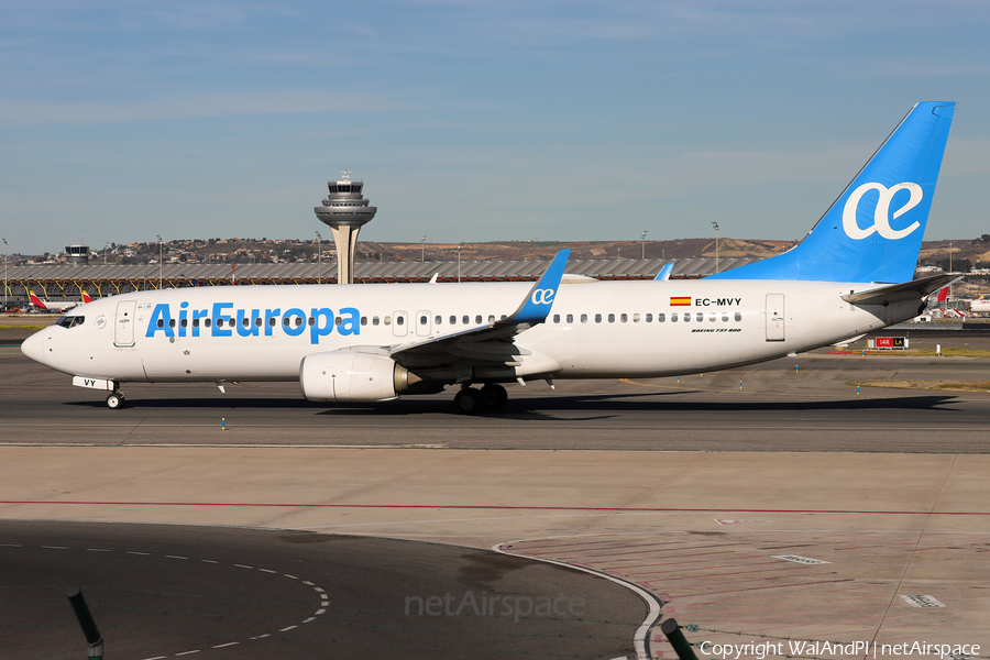 Air Europa Boeing 737-85P (EC-MVY) | Photo 681528