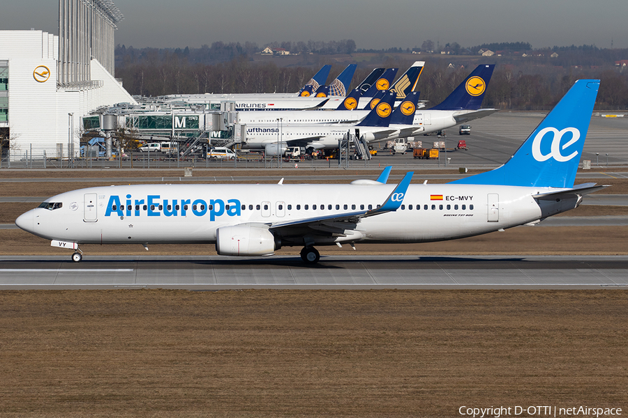 Air Europa Boeing 737-85P (EC-MVY) | Photo 297360