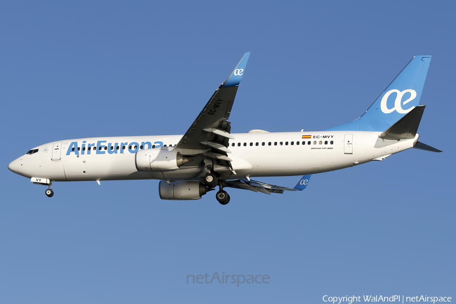 Air Europa Boeing 737-85P (EC-MVY) | Photo 576442