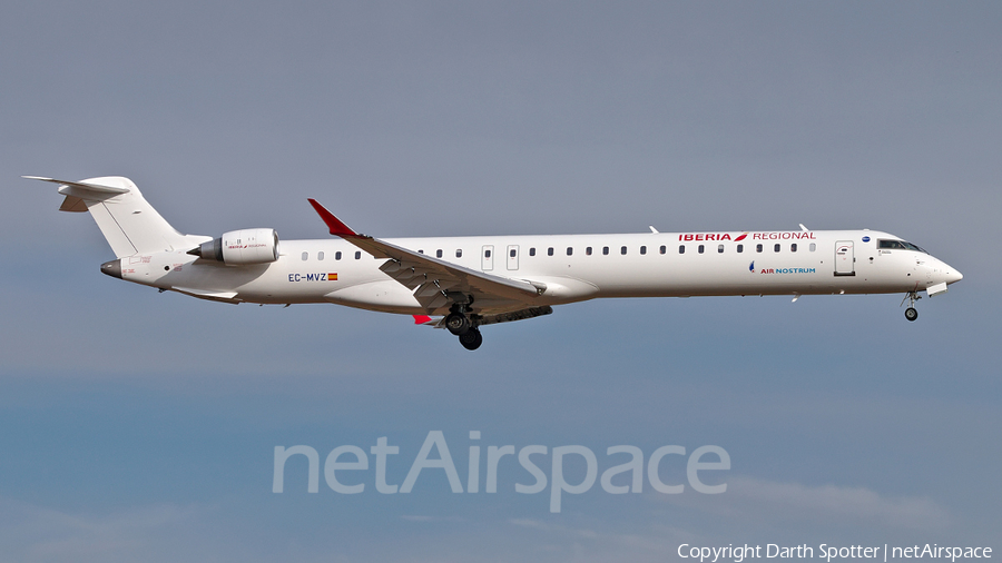 Iberia Regional (Air Nostrum) Bombardier CRJ-1000 (EC-MVZ) | Photo 277545