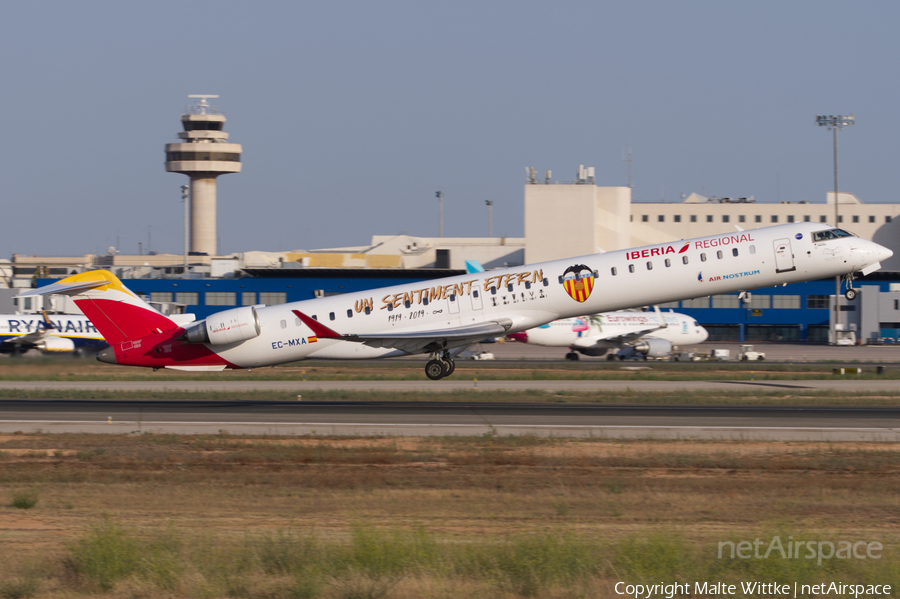 Iberia Regional (Air Nostrum) Bombardier CRJ-1000 (EC-MXA) | Photo 414099