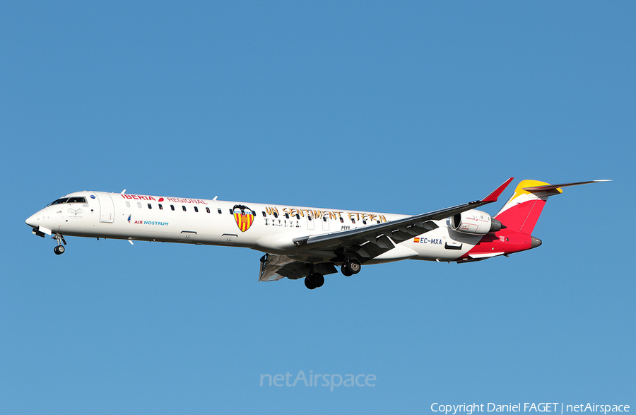 Iberia Regional (Air Nostrum) Bombardier CRJ-1000 (EC-MXA) | Photo 356824