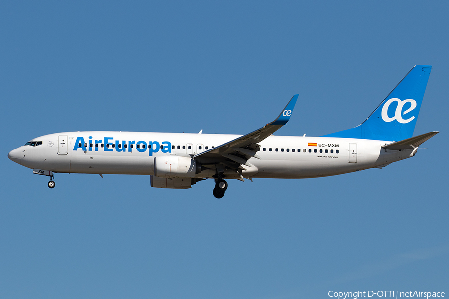 Air Europa Boeing 737-85P (EC-MXM) | Photo 376672