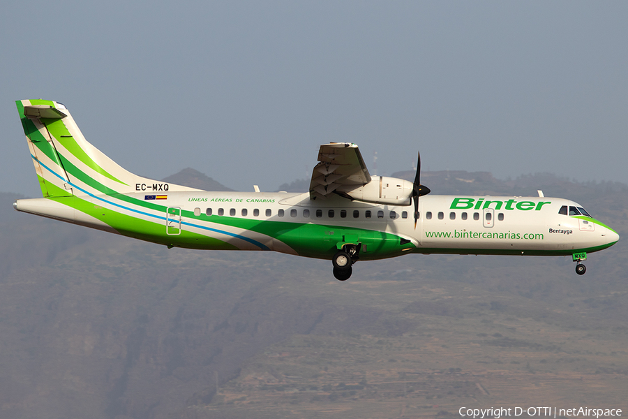 Binter Canarias ATR 72-600 (EC-MXQ) | Photo 260460