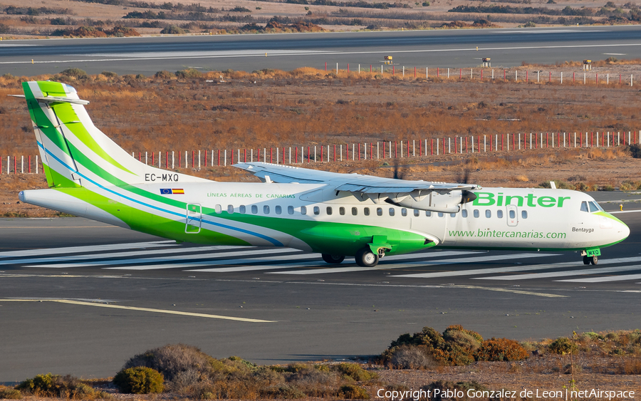 Binter Canarias ATR 72-600 (EC-MXQ) | Photo 340093