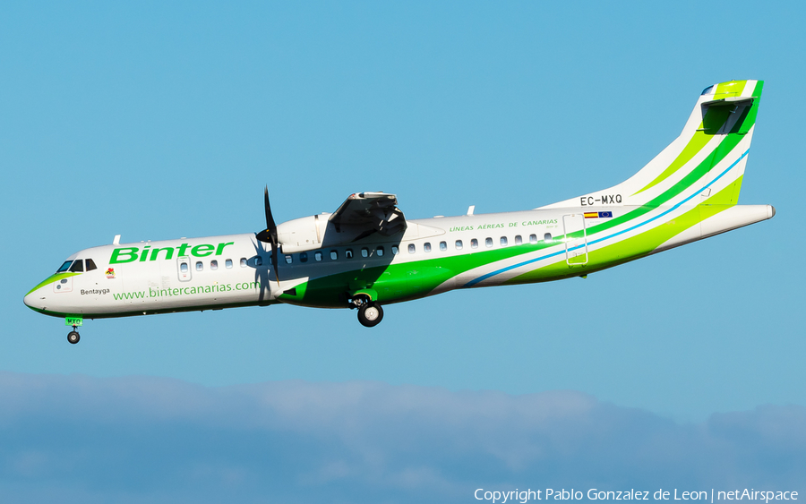 Binter Canarias ATR 72-600 (EC-MXQ) | Photo 344312