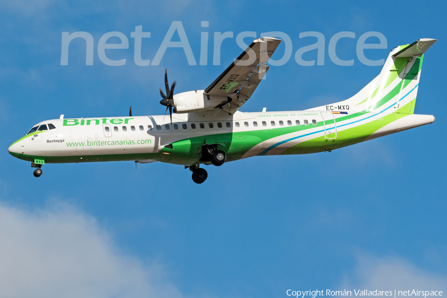 Binter Canarias ATR 72-600 (EC-MXQ) | Photo 449588