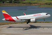 Iberia Airbus A320-251N (EC-MXU) at  Corfu - International, Greece