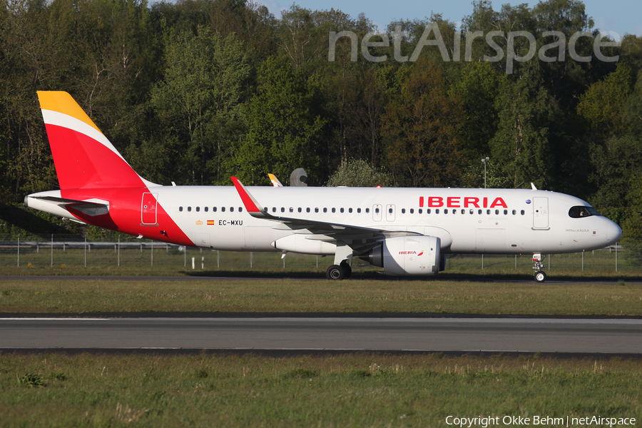 Iberia Airbus A320-251N (EC-MXU) | Photo 324111