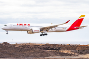 Iberia Airbus A350-941 (EC-MXV) at  Gran Canaria, Spain