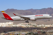 Iberia Airbus A350-941 (EC-MXV) at  Gran Canaria, Spain