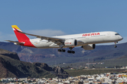 Iberia Airbus A350-941 (EC-MXV) at  Gran Canaria, Spain