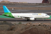 Vueling Airbus A320-214 (EC-MYB) at  Gran Canaria, Spain