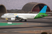 Vueling Airbus A320-214 (EC-MYB) at  Gran Canaria, Spain