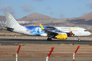 Vueling Airbus A320-232 (EC-MYC) at  Lanzarote - Arrecife, Spain