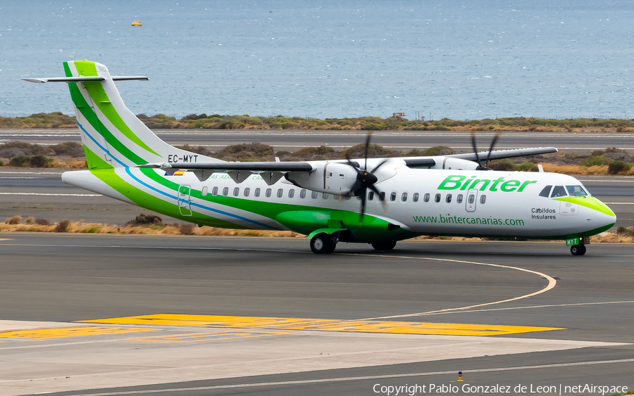 Binter Canarias ATR 72-600 (EC-MYT) | Photo 340145
