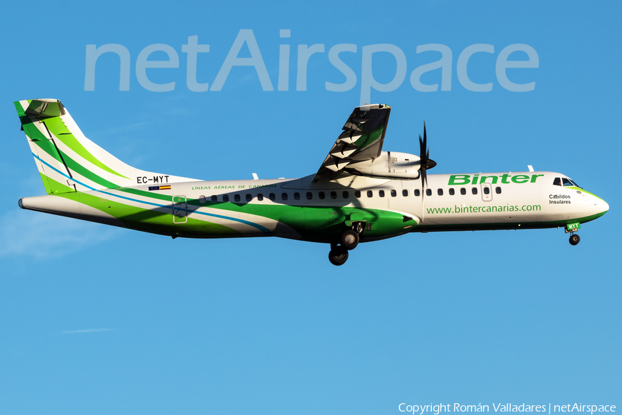 Binter Canarias ATR 72-600 (EC-MYT) | Photo 364465