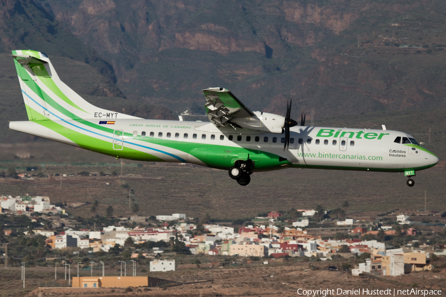 Binter Canarias ATR 72-600 (EC-MYT) | Photo 413010