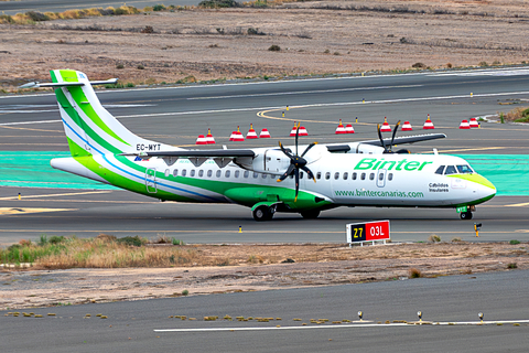 Binter Canarias ATR 72-600 (EC-MYT) at  Gran Canaria, Spain