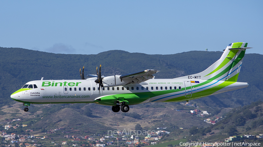 Binter Canarias ATR 72-600 (EC-MYT) | Photo 338024