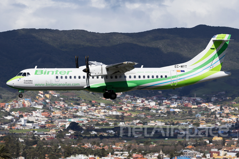 Binter Canarias ATR 72-600 (EC-MYT) at  Tenerife Norte - Los Rodeos, Spain