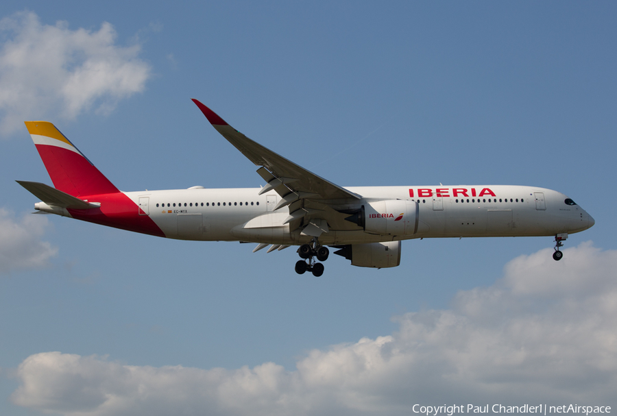 Iberia Airbus A350-941 (EC-MYX) | Photo 508003