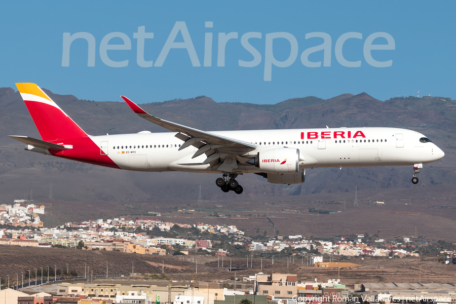Iberia Airbus A350-941 (EC-MYX) | Photo 396830