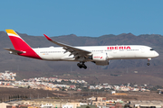 Iberia Airbus A350-941 (EC-MYX) at  Gran Canaria, Spain