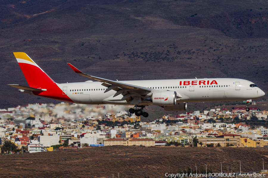 Iberia Airbus A350-941 (EC-MYX) | Photo 397855